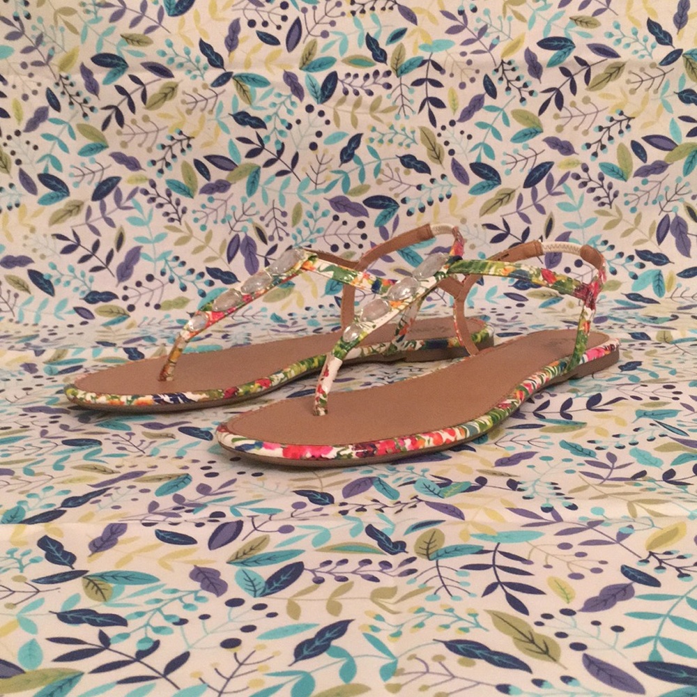 Fioni Floral Sandals